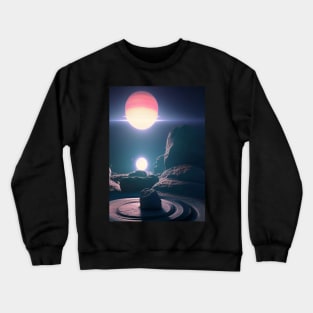 BEAUTIFUL SPACE JOURNEY Crewneck Sweatshirt